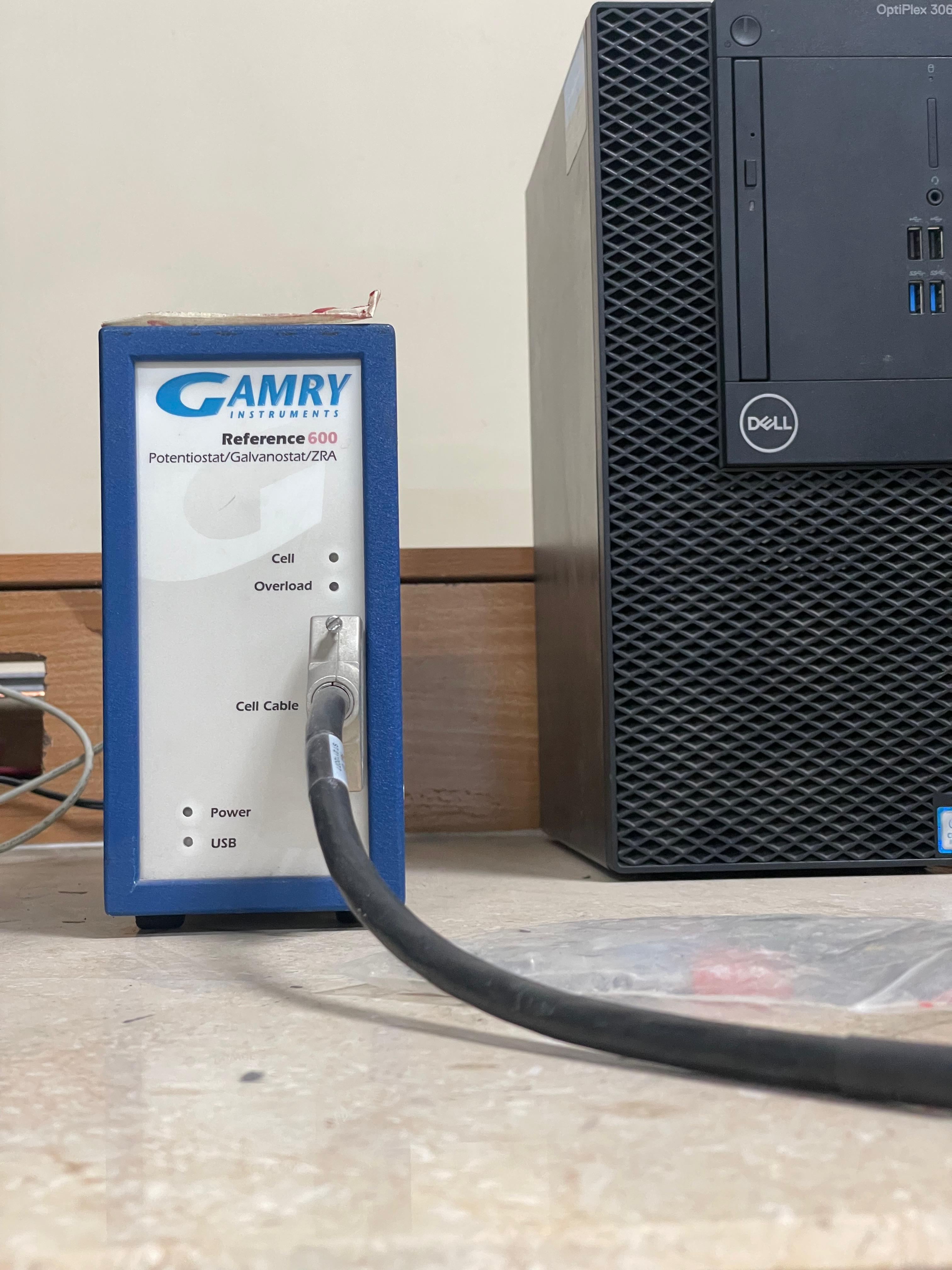 Gamry Reference 600 Electrochemical Impedance Spectroscopy (EIS) System